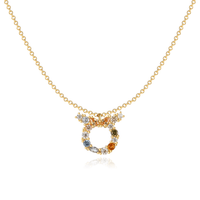 Stylish Zodiac Necklace - Celestia-Gold-Taurus-State of Style