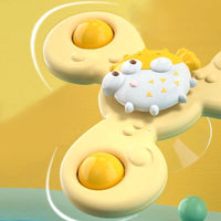 Colourful baby spinner with suction cup – TurnFun Mini