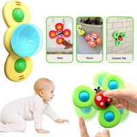 Suction Cup Spinner Toy Set of 3 - SpinFun-State of Style