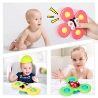 Suction Cup Spinner Toy Set of 3 - SpinFun-State of Style