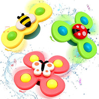Suction Cup Spinner Toy Set of 3 - SpinFun-State of Style