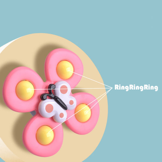 Suction Cup Spinner Toy Set of 3 - SpinFun-State of Style