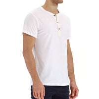 Summer Cotton Men's T-shirt – Finn-Dark blue-S-State of Style