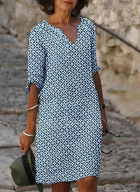 Summer Dress - Amanda-Blue-S-State of Style