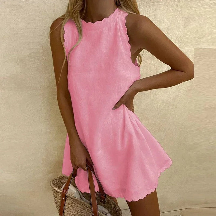 Summer Dress - Eva-Light Pink-XS-State of Style
