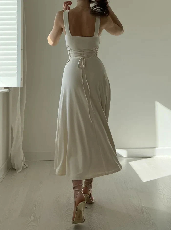 Summer dress – Florentine-White-XS-State of Style