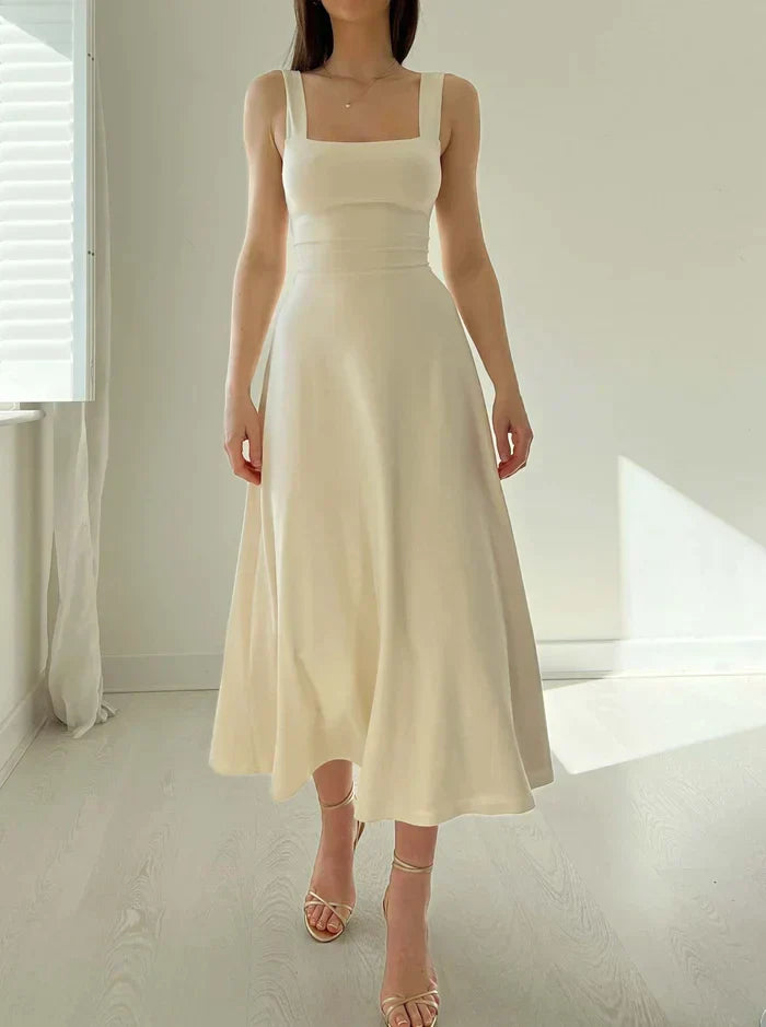 Summer dress – Florentine-White-XS-State of Style