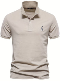 Summer Polo Shirt Men | Breathable & Comfortable – Joris (1+1 FREE)-Beige-S-State of Style