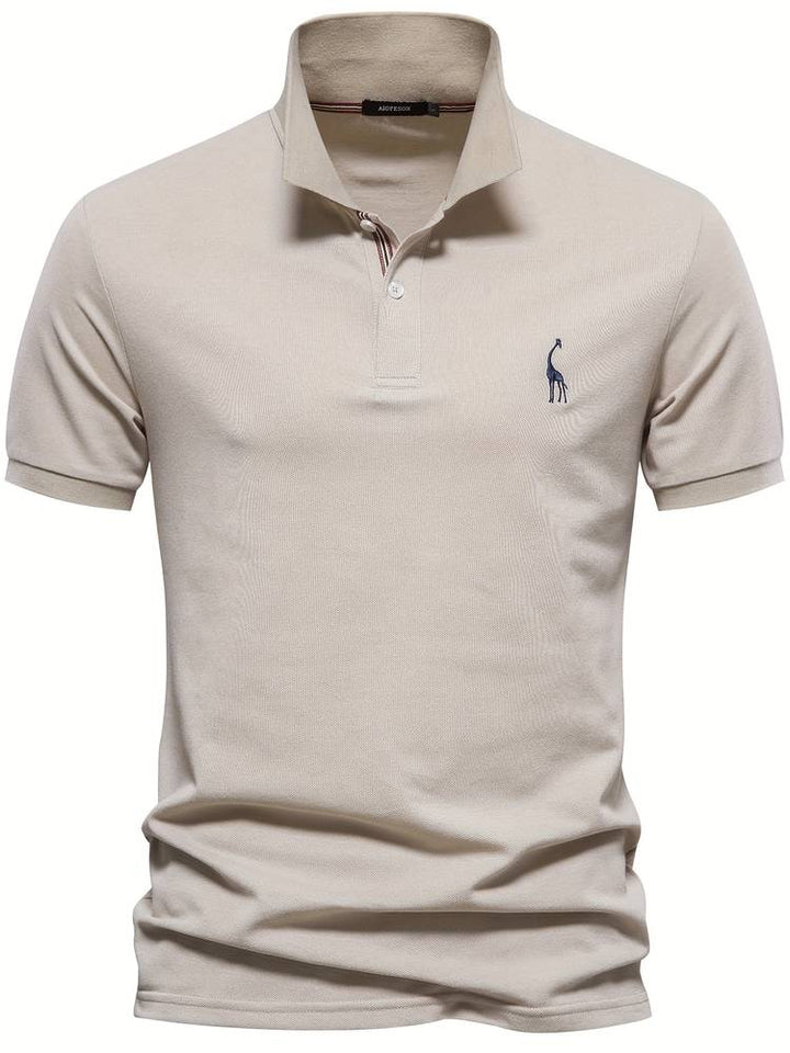 Summer Polo Shirt Men | Breathable & Comfortable – Joris (1+1 FREE)-Beige-S-State of Style