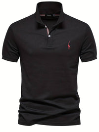 Summer Polo Shirt Men | Breathable & Comfortable – Joris (1+1 FREE)-Black-S-State of Style