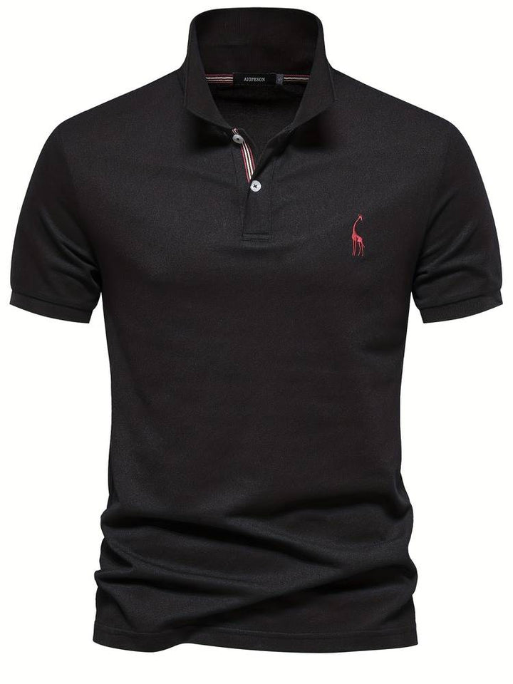 Summer Polo Shirt Men | Breathable & Comfortable – Joris (1+1 FREE)-Black-S-State of Style