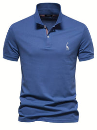 Summer Polo Shirt Men | Breathable & Comfortable – Joris (1+1 FREE)-Blue-S-State of Style