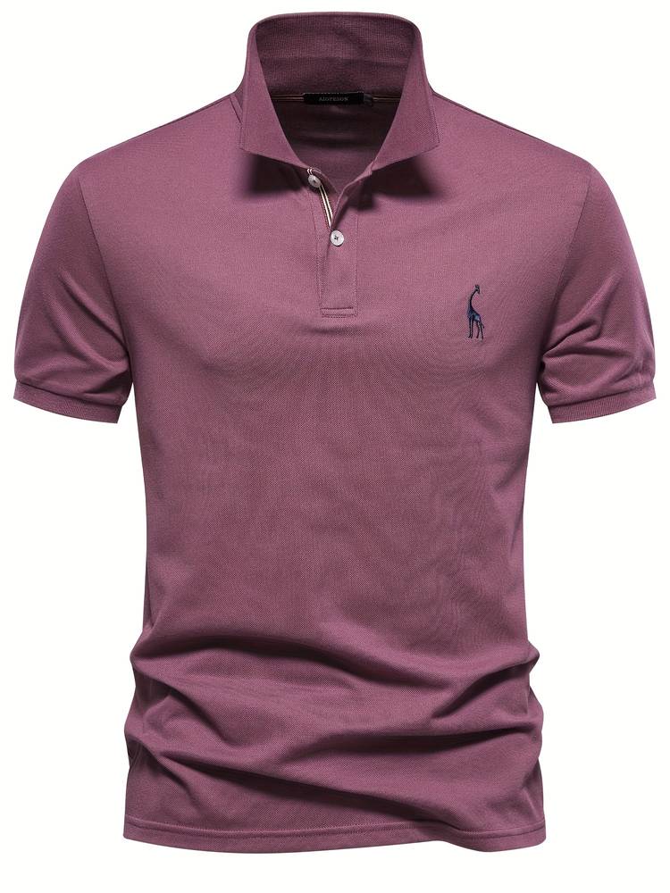 Summer Polo Shirt Men | Breathable & Comfortable – Joris (1+1 FREE)-Bordeaux red-S-State of Style