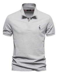 Summer Polo Shirt Men | Breathable & Comfortable – Joris (1+1 FREE)-Gray-S-State of Style