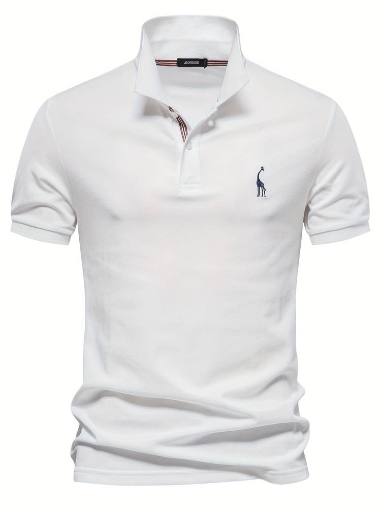 Summer Polo Shirt Men | Breathable & Comfortable – Joris (1+1 FREE)-White-S-State of Style