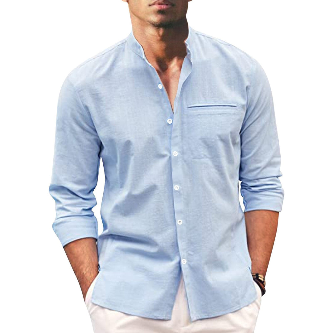 Summer shirt for men – Leonardo-Blue-S-State of Style