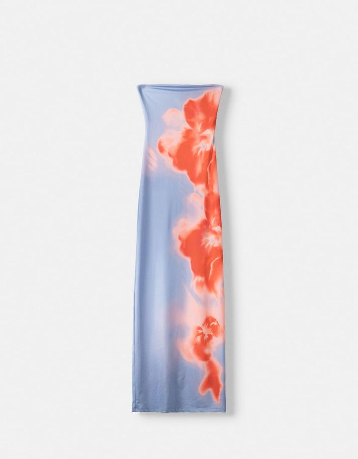 Summer Strapless Maxi Dress – Alina-S-State of Style