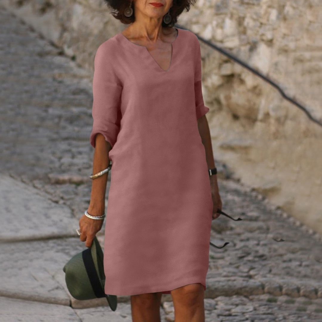 Summer Stylish Dress - Luna-Pink-S-State of Style