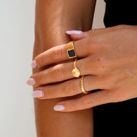 Sun Signet Ring - Solara-5-Gold-State of Style