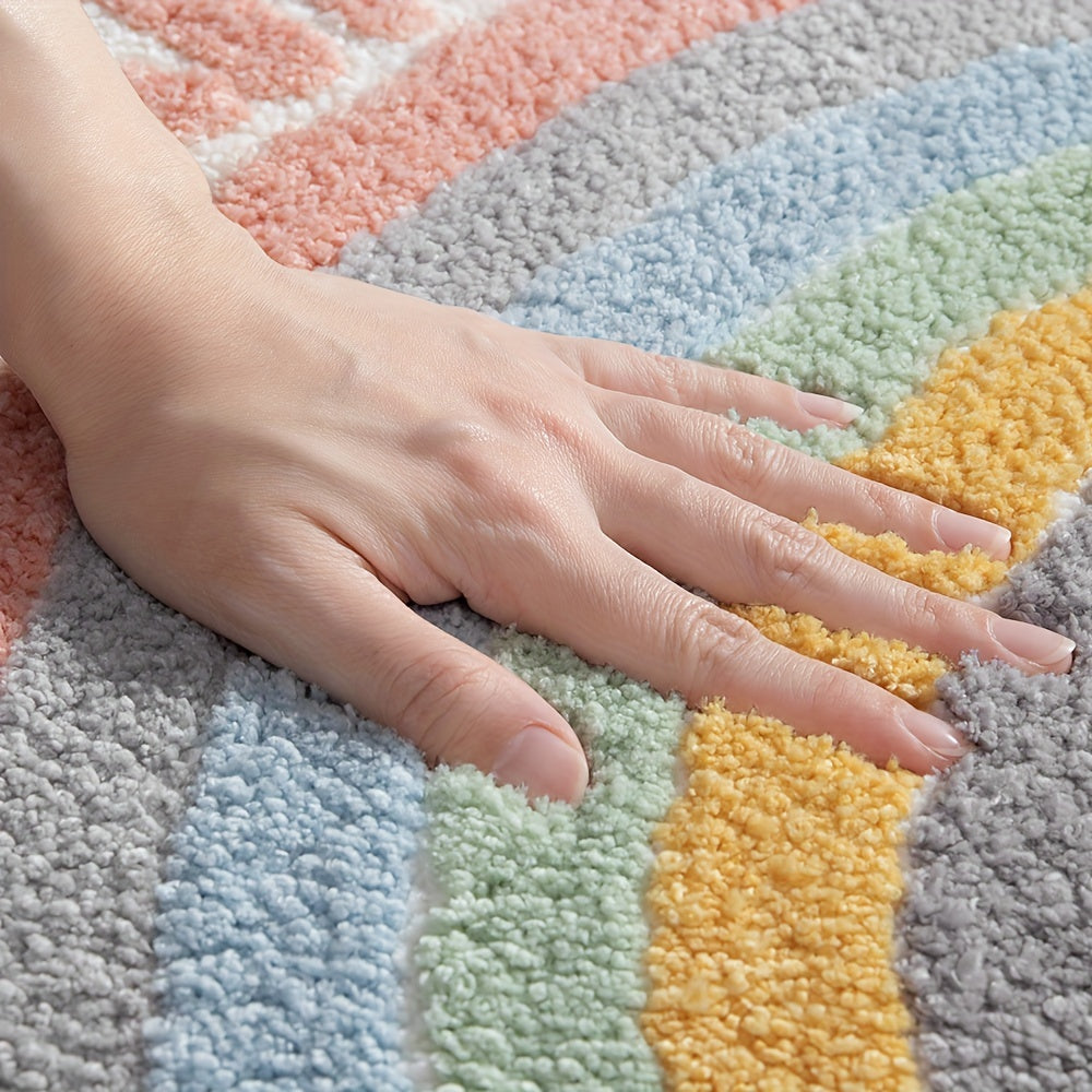 Super Absorbent Anti-Slip Bath Mat for Bathroom and Toilet - Milo-40cm x 60cm-Bath-State of Style