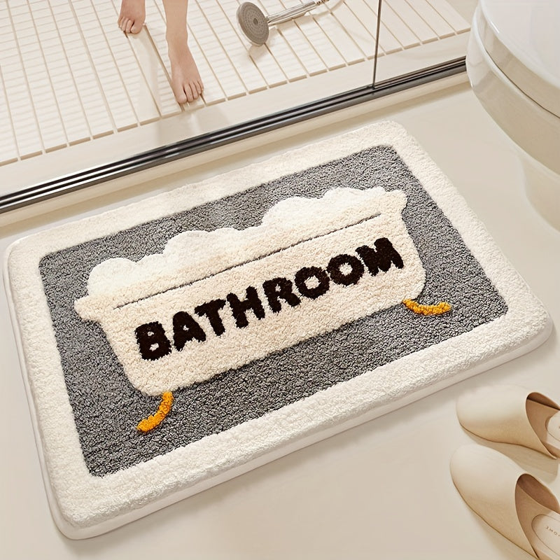 Super Absorbent Anti-Slip Mat for Bathroom and Toilet - Milo-Bath-40 x 60 cm-State of Style