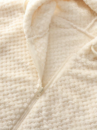 Super Comfy Ladies' Jacket with Warm Lining - Elise-White-S-State of Style