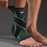 Supportive Compression Ankle Brace - FlexiFit-Green-M (1-4)-State of Style