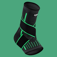 Supportive Compression Ankle Brace - FlexiFit-Green-M (1-4)-State of Style