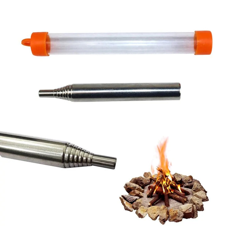 Survival Blowpipe for Outdoor Cooking - FireBoost-State of Style