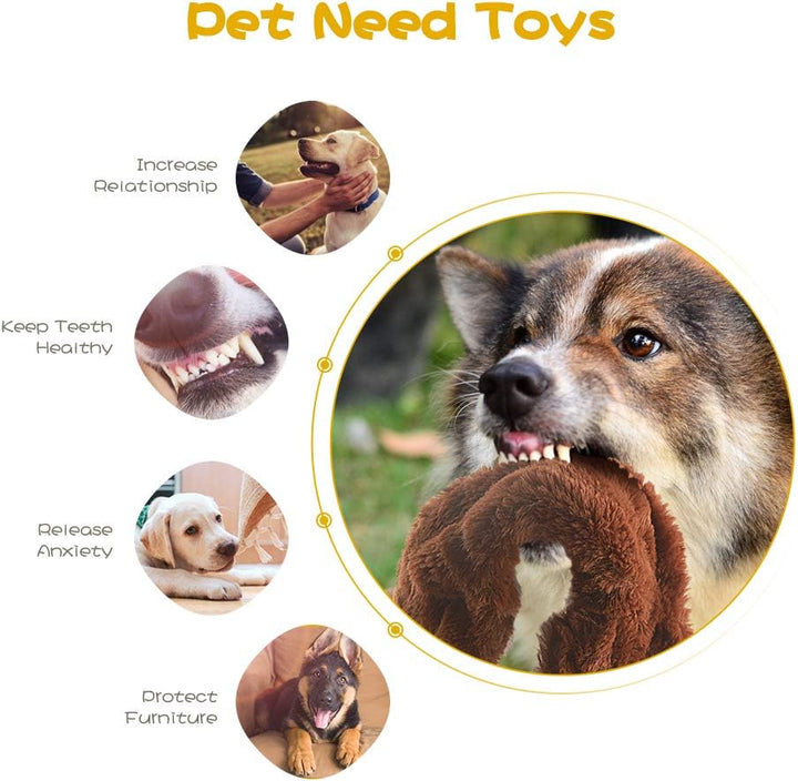 Sustainable Squeak Dog Toys - Set of 5-State of Style