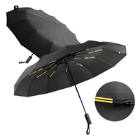 Sustainable Umbrella with UV Protection - StormShield-Black-State of Style