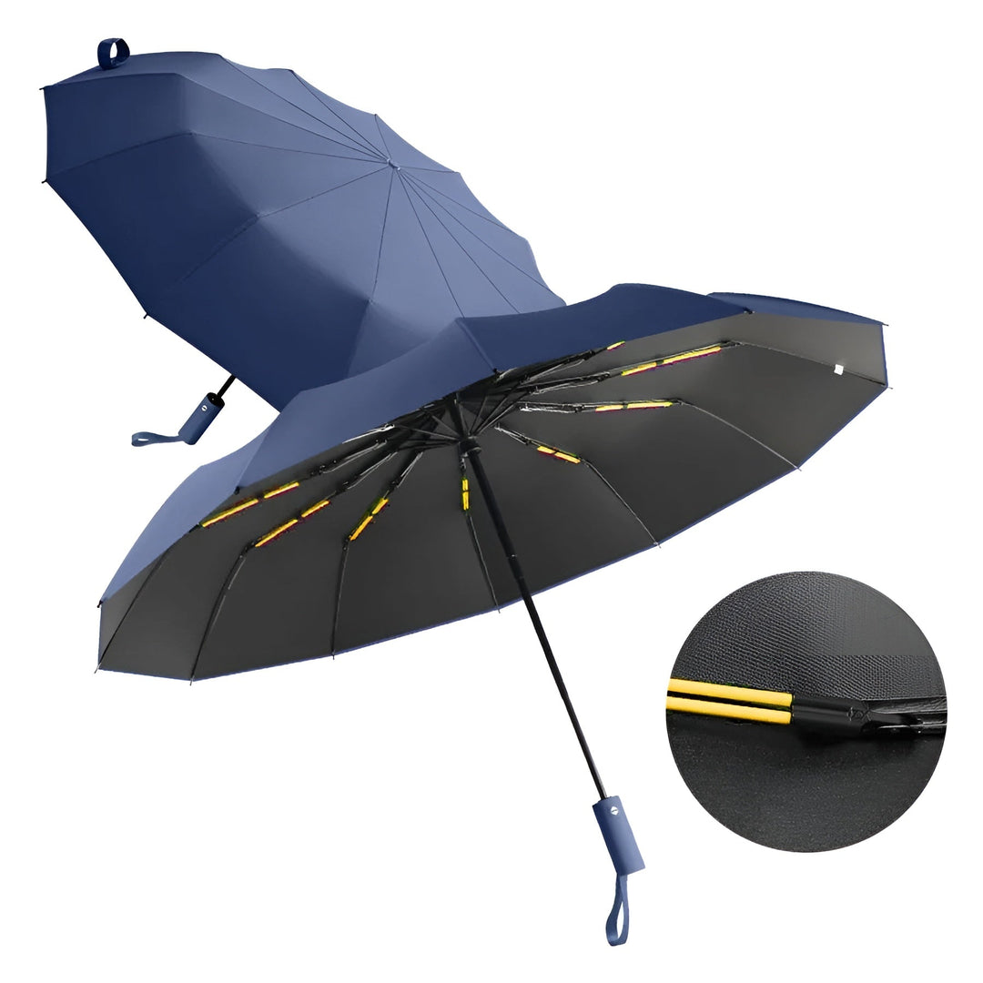 Sustainable Umbrella with UV Protection - StormShield-Dark blue-State of Style
