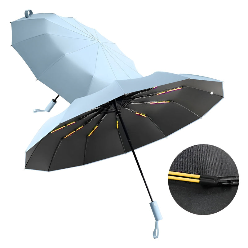 Sustainable Umbrella with UV Protection - StormShield-Light blue-State of Style