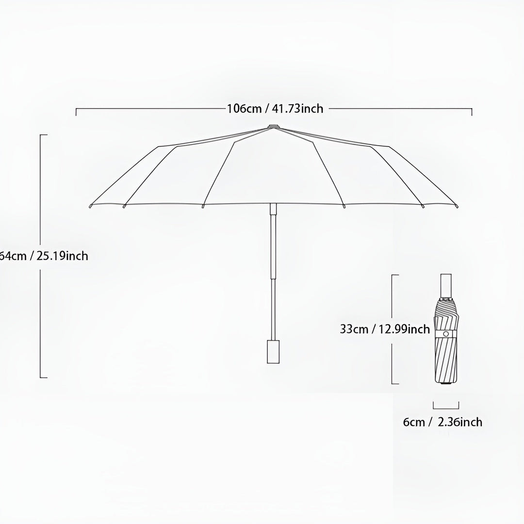 Sustainable Umbrella with UV Protection - StormShield-Light green-State of Style