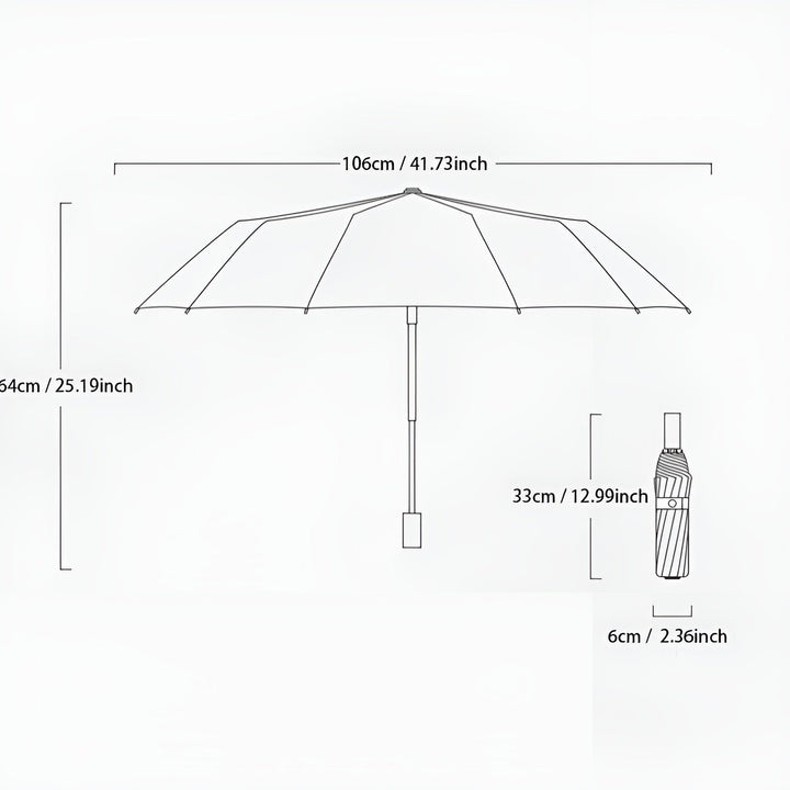 Sustainable Umbrella with UV Protection - StormShield-Light green-State of Style
