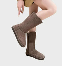 Sweden Sheepskin Ladies Boots - Sofia-Black-3.0-State of Style