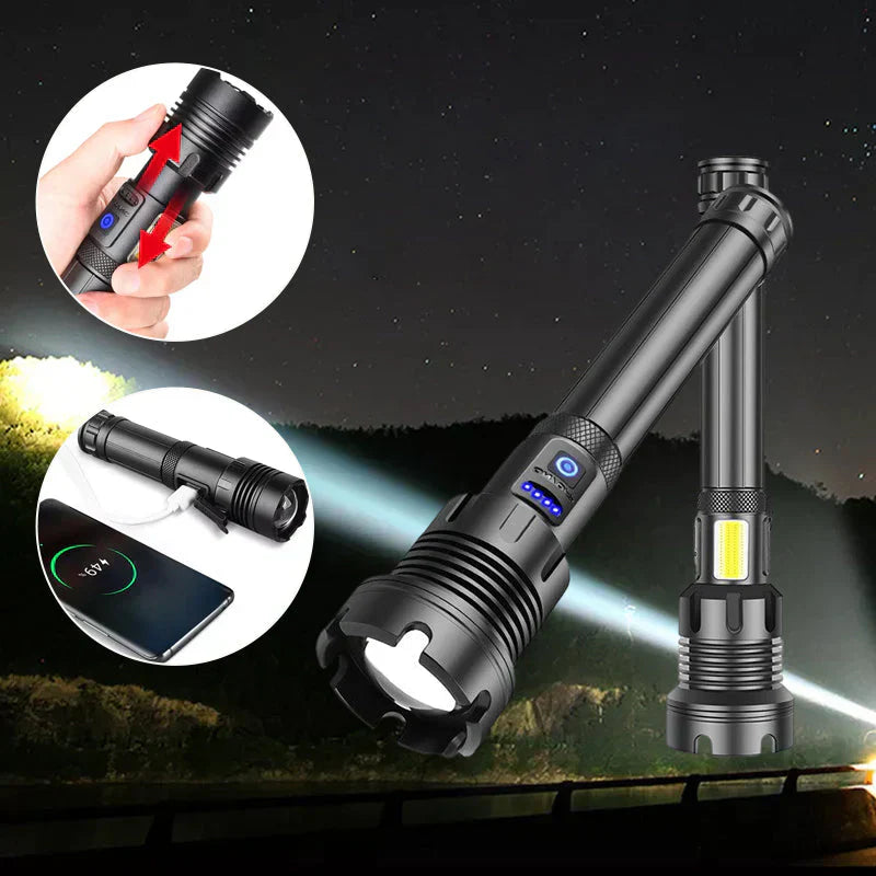 Tactical Flashlight - LumenTact-Basic version (50000 LUMEN)-Excl. battery-State of Style