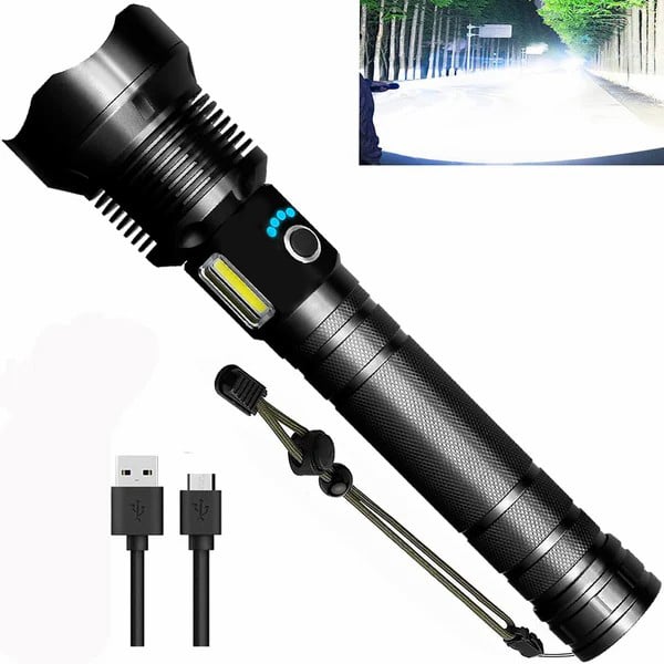 Tactical Flashlight - LumenTact-Basic version (50000 LUMEN)-Excl. battery-State of Style