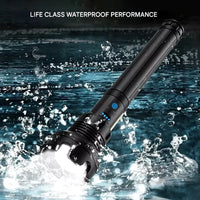 Tactical Flashlight - LumenTact-Excludes Battery-Basic Version (50.000 LUMEN)-State of Style