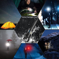 Tactical Flashlight - LumenTact-Excludes Battery-Basic Version (50.000 LUMEN)-State of Style