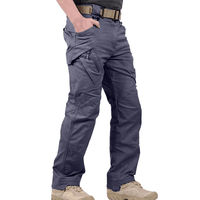 Tactical Outdoor Cargo Trousers | Nova Stretch Cargo Trousers for Men-Grey-S-State of Style