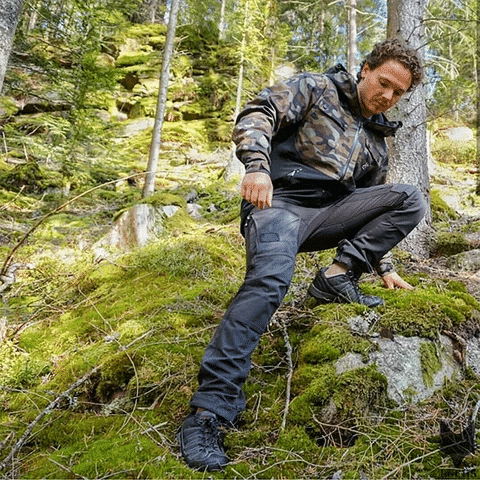 Tactical Outdoor Cargo Trousers | Nova Stretch Cargo Trousers for Men-Khaki-S-State of Style