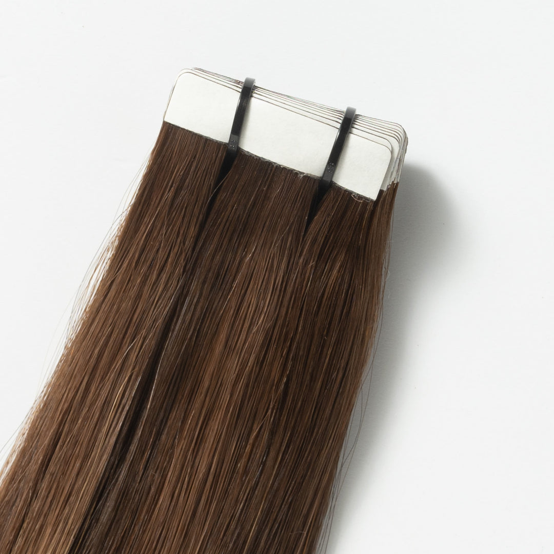 Tape-in Hair Extensions – Veloura Tape (Warm Brown Balayage 2+7)-State of Style