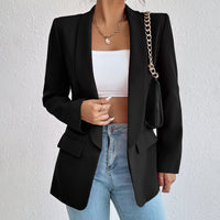 Tatjana | Timeless Classic Elegant Blazer-Black-S-State of Style
