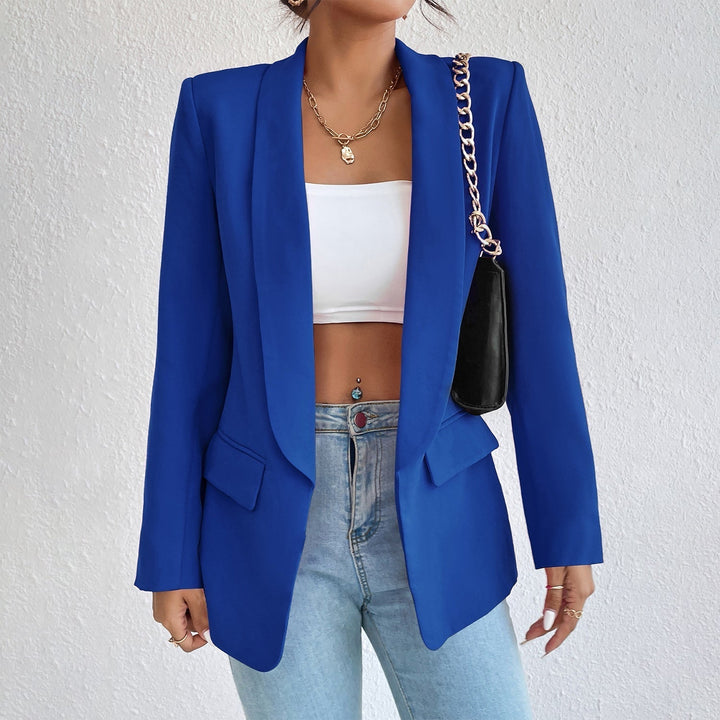 Tatjana | Timeless Classic Elegant Blazer-Blue-S-State of Style