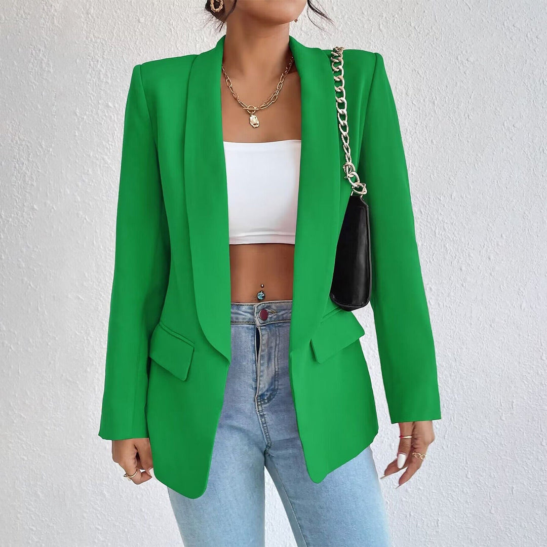 Tatjana | Timeless Classic Elegant Blazer-Green-S-State of Style