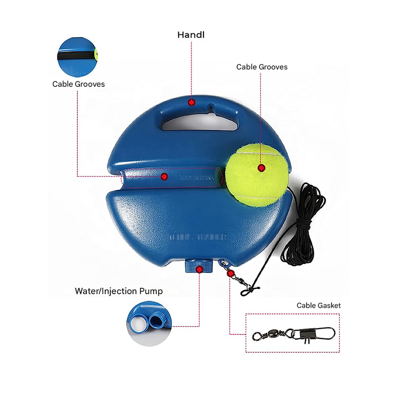 Tennis Trainer with Elastic Band – SoloServe-State of Style