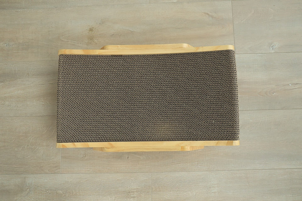 The 3-in-1 Cat Scratching Post and Lounger - ClawLounge™-State of Style