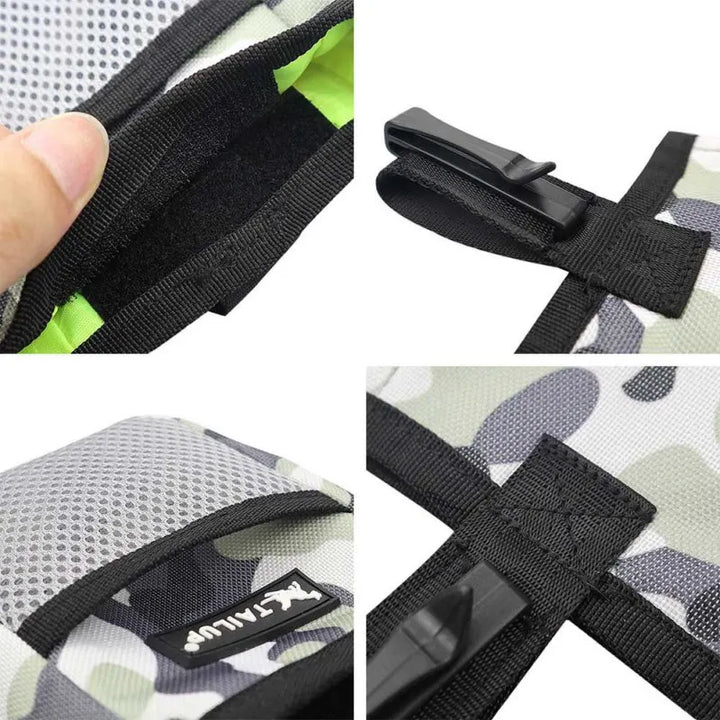 The Practical Hip Bag for Animal Training - PawTrainer-Grey-State of Style