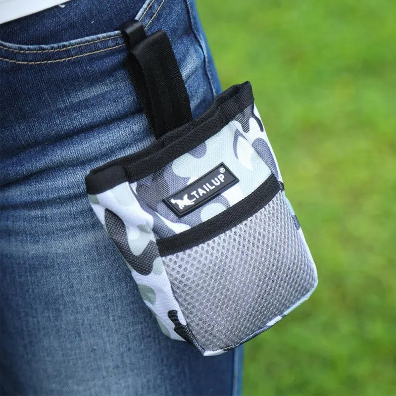 The Practical Hip Bag for Animal Training - PawTrainer-Grey-State of Style